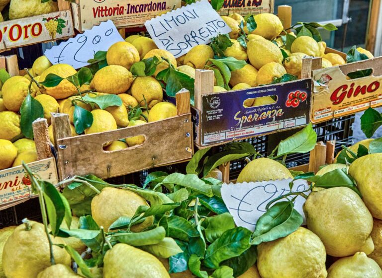 Eten uit Napels: Sorrento citroenen