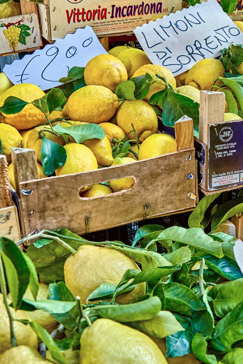 Eten uit Napels: Sorrento citroenen