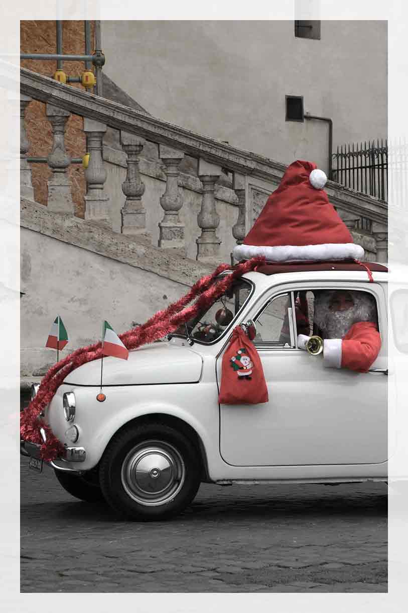 kerstmannen rome