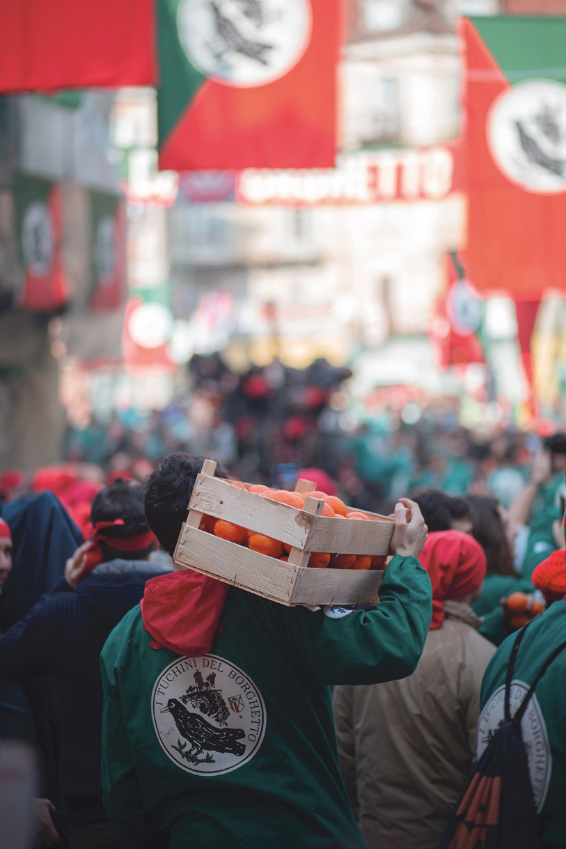 The battle of the oranges