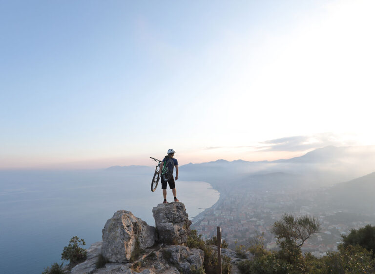 Verrassing: de mooiste mountainbike-routes vind je in Italië